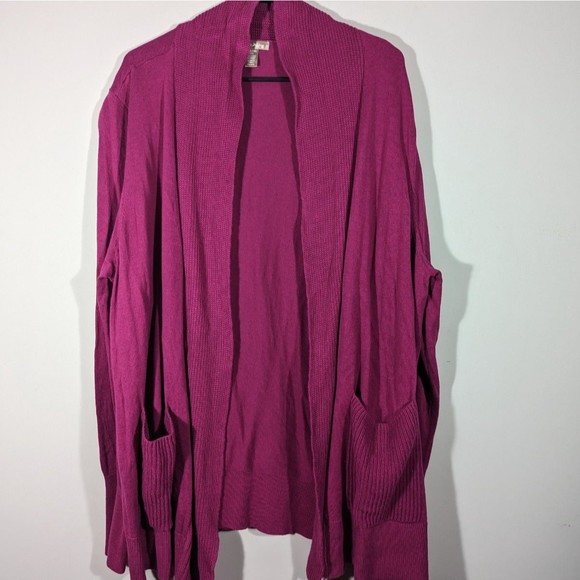White Stag Shawl Collar Cardigan Sweater Women Plus Size XXL (20) - Picture 1 of 5
